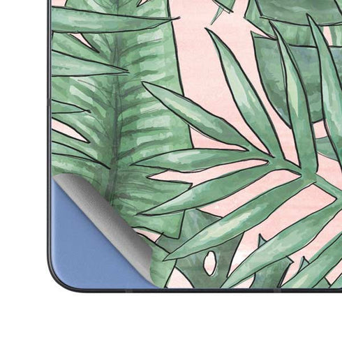 Spring Palm Leaves Galaxy Z Fold5 5G Skin